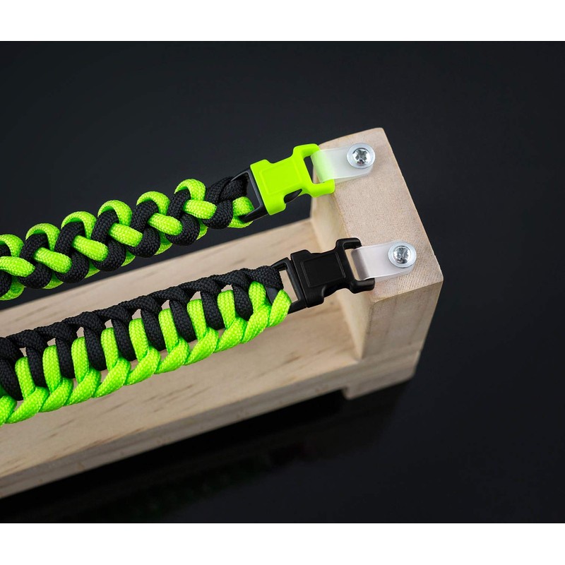 Latching Aid for Paracord Ropes for Making Bracelets, Collars, Cords