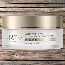 Dalba Moisture Supply Skin Elasticity White Truffle All-in-One Double Cream 1ea 70g / 달바 수분공급 피부탄력 화이트 트러플 올인원 더블 크림 1개 70g