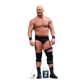 Cardboard People Stone Cold Life Size Cardboard Cutout Standup - WWE