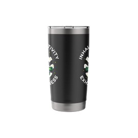 Inhale Positivity Exhale Stress Yoga Turtle Meditation Stainless Steel Insulated Tumbler