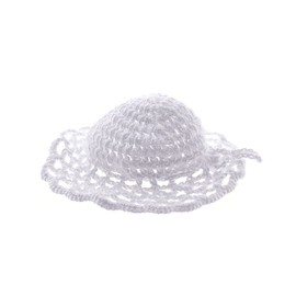 Ceramic Rambel Accessories | Crochet Closure for Traditional Mouthpieces, Sealing Plug, White, 100% Handmade, Approx. 11 x 11 x 4.5 cm