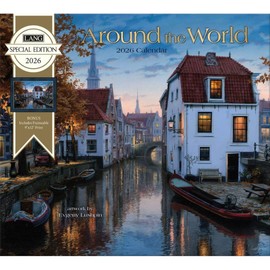 Lang Companies, Around the World Special Edition 2026 Wall Calendar, 12.5'' X 14'', 12-Month Calendar with Stapled Binding
