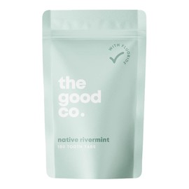 The Good Company Fresh Mint Tooth Tabs with Fluoride Refill, 180 Tablets