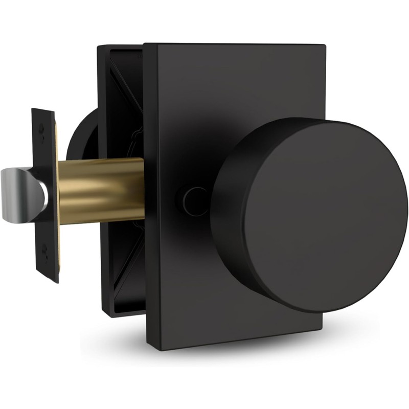 Mega Handles Laura Privacy Door Knobs - 1 Pack Reversible