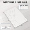 WICOLO Stone Bath Mat, Diatomaceous Earth Shower Mat Non Slip