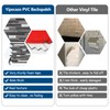 Yipscazo 5 Sheets Peel and Stick Stone Metal Tile Backsplash,