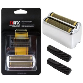 Xspeedonline Replacement Shaver Foil Double Foil Head with 2X Cutters for PRO FXRF2G - Silver