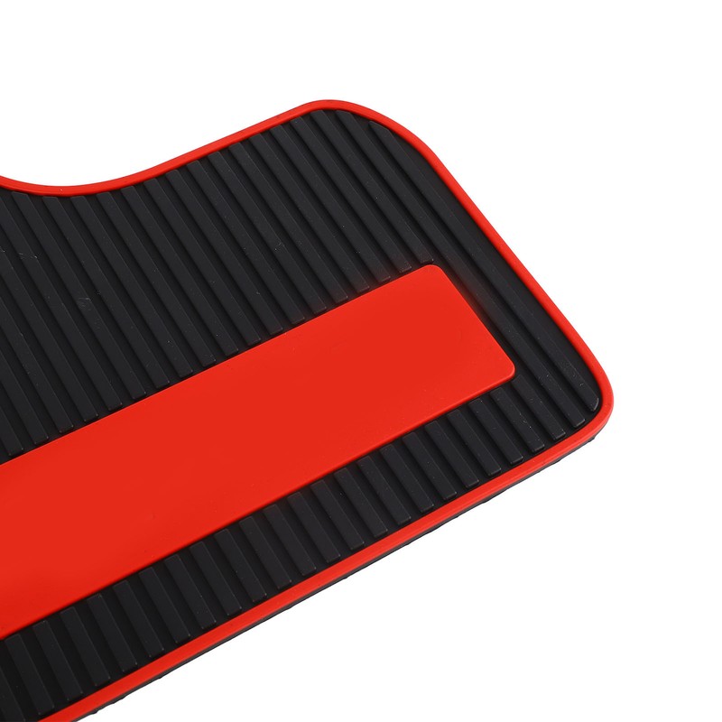 2Pcs Car Mud Guard Black Sport Style Universal Flashing Guard