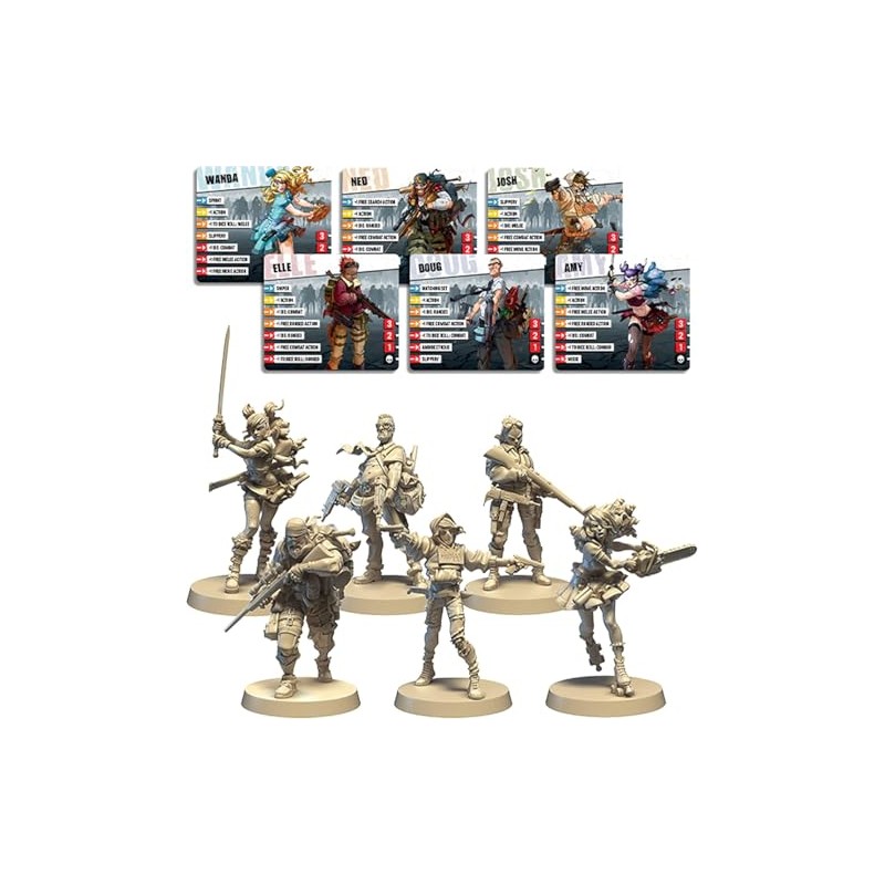 Zombicide 2nd Edition Strategy Board Game | Cooperative Game for