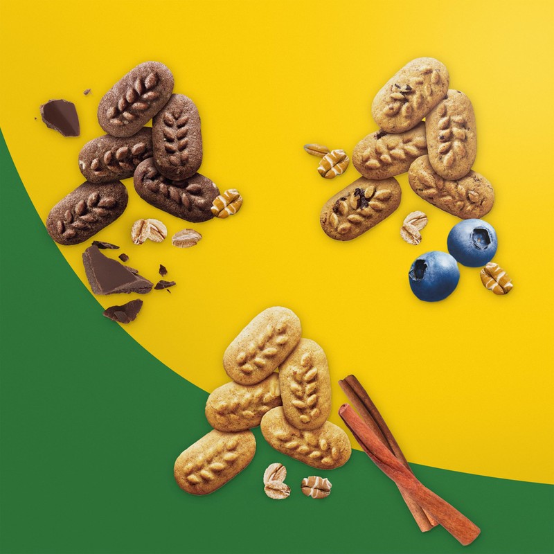 belVita Bite Size Snacks Variety Pack, Blueberry, Chocolate and Cinnamon