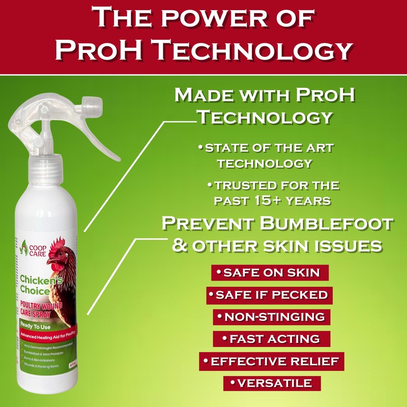 Chicken's Choice Wound Care for Chickens & Birds. Advanced Wound