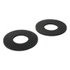 Sanitop-Wingenroth Cistern Gasket Set, 2 Piece Set, Rubber Bell Seal