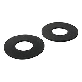 Sanitop-Wingenroth Cistern Gasket Set, 2 Piece Set, Rubber Bell Seal for Geberit Abustar, 63 x 32 x 3 mm, Rubber Gasket Assortment, Black, 251341