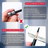 Brusarth Charcoal Drawing Set -12 pc Black charcoal pencils, White