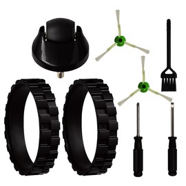 iParto Tires for IROBOT ROOMBA Front Wheel Caster Replacement Parts Kit for ROOMBA i3 i3+ i4 i6 i6+ i7 i8 E5 E6 E7 j7 7550 3550 3150 5150 6198 7150 Side Brush with Tools