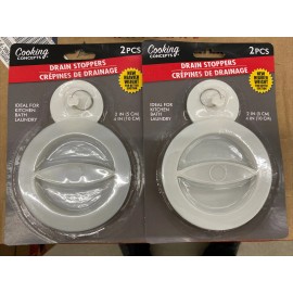 Cooking Concepts New ! 2PK Cooking Concepts Drain Stoppers Heavier Weight