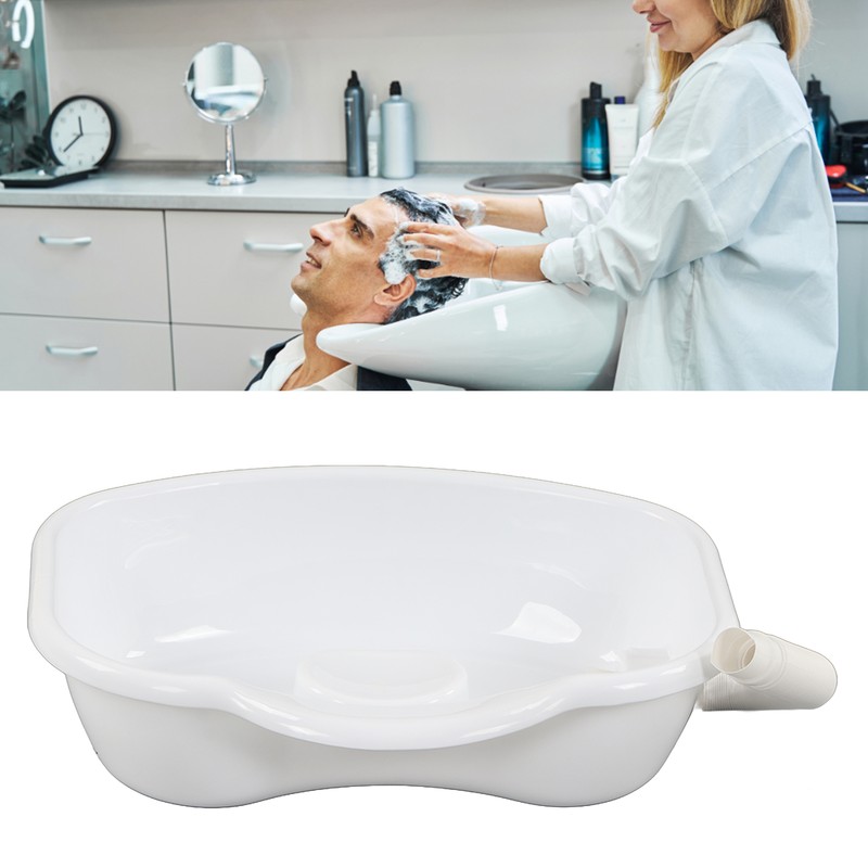Shampoo Basin Drainable Portable Smooth Surface Hair Washing Tray for