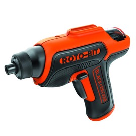 BLACK+DECKER 4V MAX Cordless Screwdriver with Bit Storage, 180 RPM, Battery Included (BDCS50C)