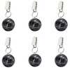 stablerice 6 Pcs Heavy Tablecloth Weights,Marble Curtain Weights with Heavy