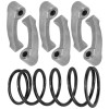 Caltric 6 Primary Clutch Weight w/ Springs Fits Can-Am Commander