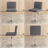 Bifaunvogel Bar Stool Cover with Back Waterproof Set of 2