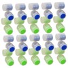 ULTECHNOVO 100pcs Glowing Tyre Air Valve Caps Car Bike Tyre