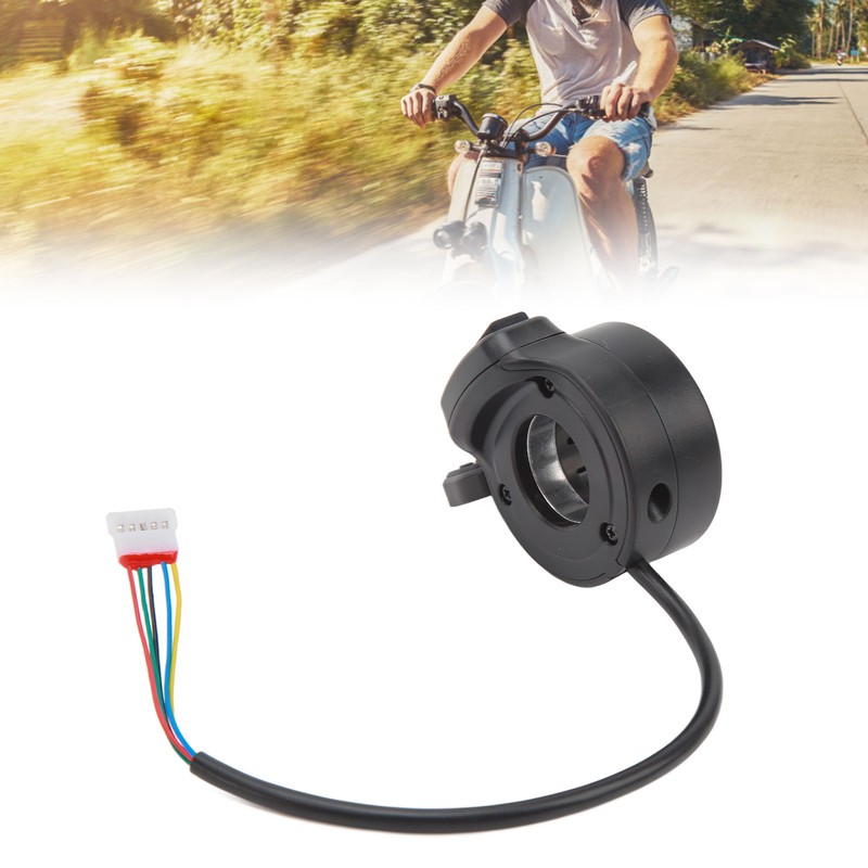 Electric Scooter Thumb Finger Throttle with Left Right Steering Switch