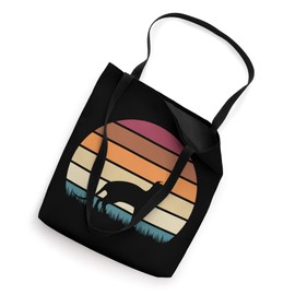 Retro Vintage Sunset Kitten Feline Pet Ukrainian Levkoy Cat Tote Bag