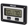 Xikar PuroTemp Rectangular Digital Hygrometer, Compact and Lightweight Cigar Humidor