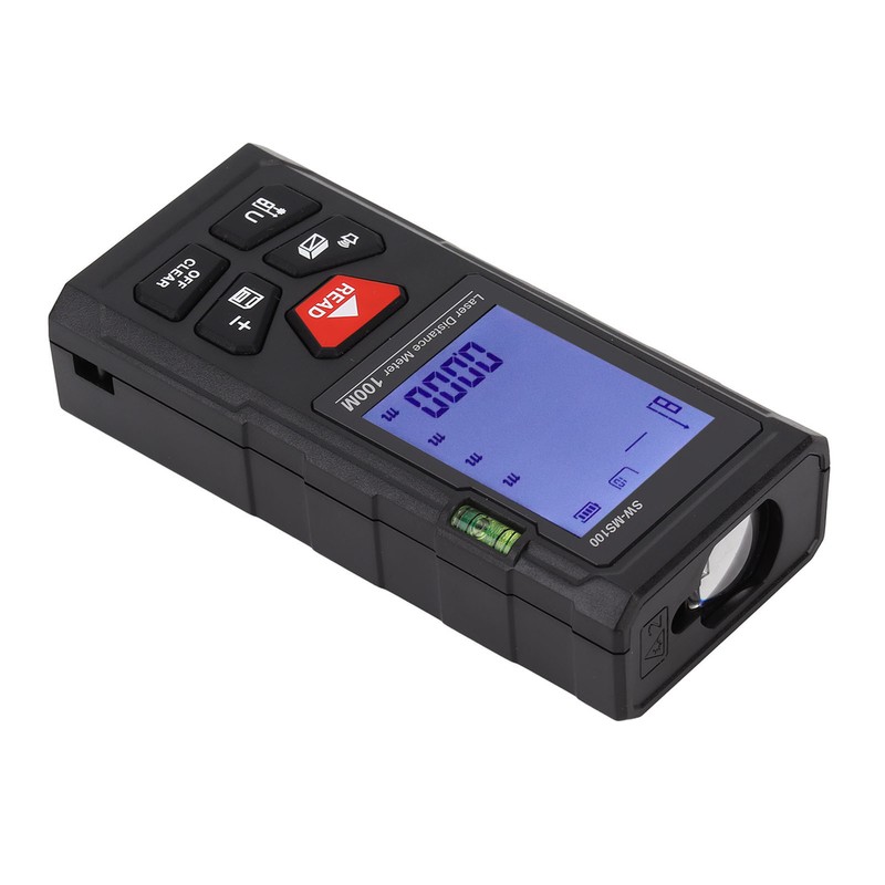 Handheld Infrared Laser Distance Meter Rangefinder High Accuracy Range Measuring