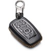 Vitodeco Leather Smart Key Fob Case Compatible with Lincoln Continental,
