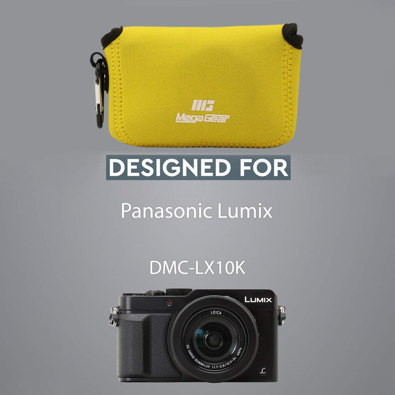 MegaGear MG1848 Ultralight Neoprene Camera Case Compatible with Panasonic Lumix