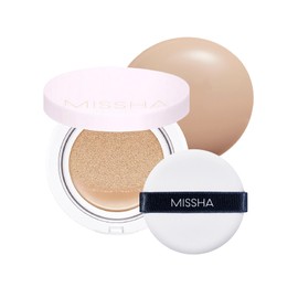 MISSHA MISSHA Magic Cushion Foundation No.23 Natural Beige for Light with Neutral Skin Tone Flawless Coverage,Dewy Finish,Easy Application for All Skin Types