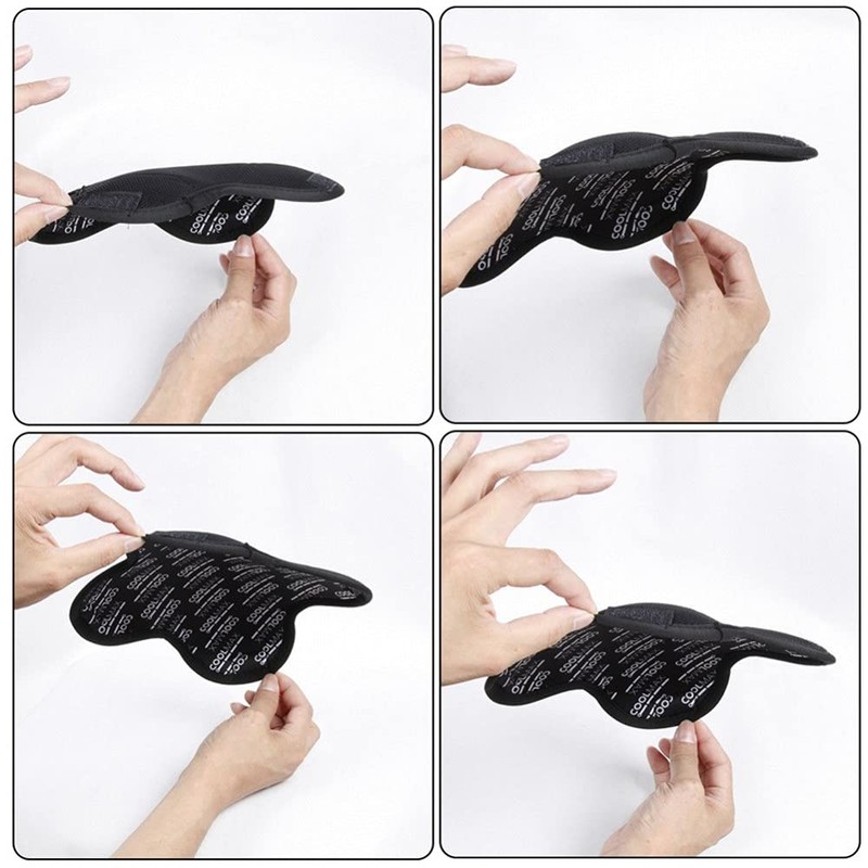 YFFSFDC Helmet Inner Liner Pad, COOLMAX Material, Sweat Absorbent, Quick