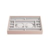 Stackers Blush Pink Classic Medium Jewellery Box 2 Padded Charm