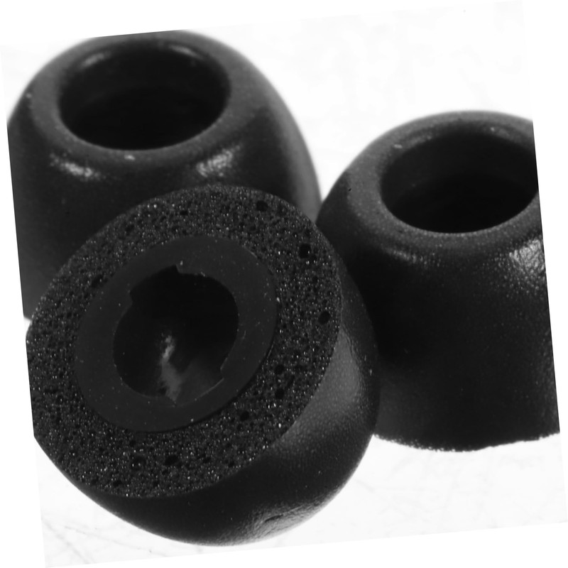 CIYODO Earbuds Tips Memory Foam Covers Sleeves Black Earbud Replacement
