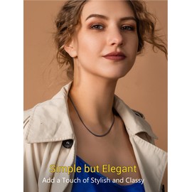 Mens Leather Necklace Cord for Jewelry Making Braided Leather Wax Cord Necklaces