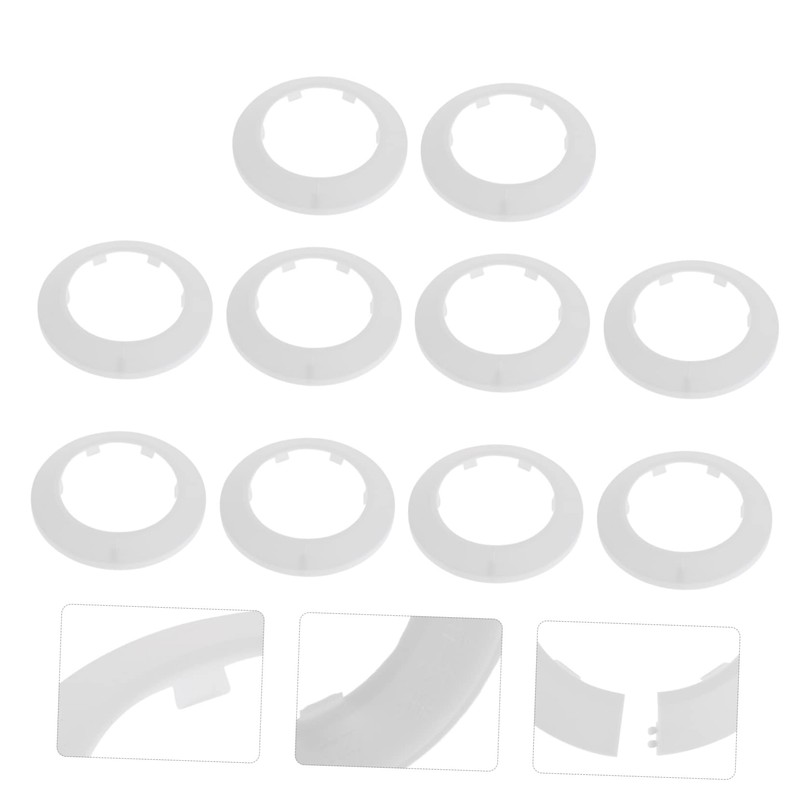 LIFKOME 10 Hole Decorative Covers Air Conditioner Vent Caps Louvre