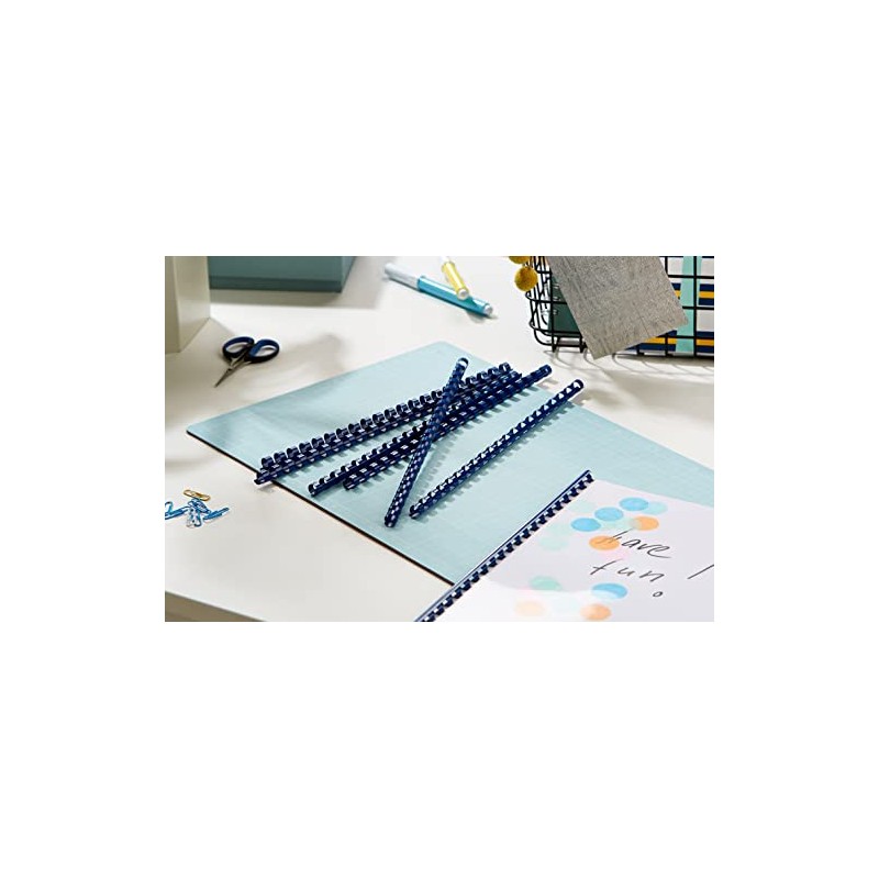 Fellowes A4 10 mm Plastic Binding Combs for Comb Binding
