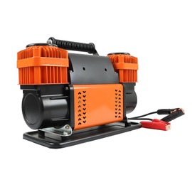 GXYWADY Dual Cylinder 12V Portable Inflator 12.35 ft³/Min Offroad Air Compressor for Truck