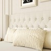 HAOARA Full Size Platform Bed Frame with Button Tufted Headboard,