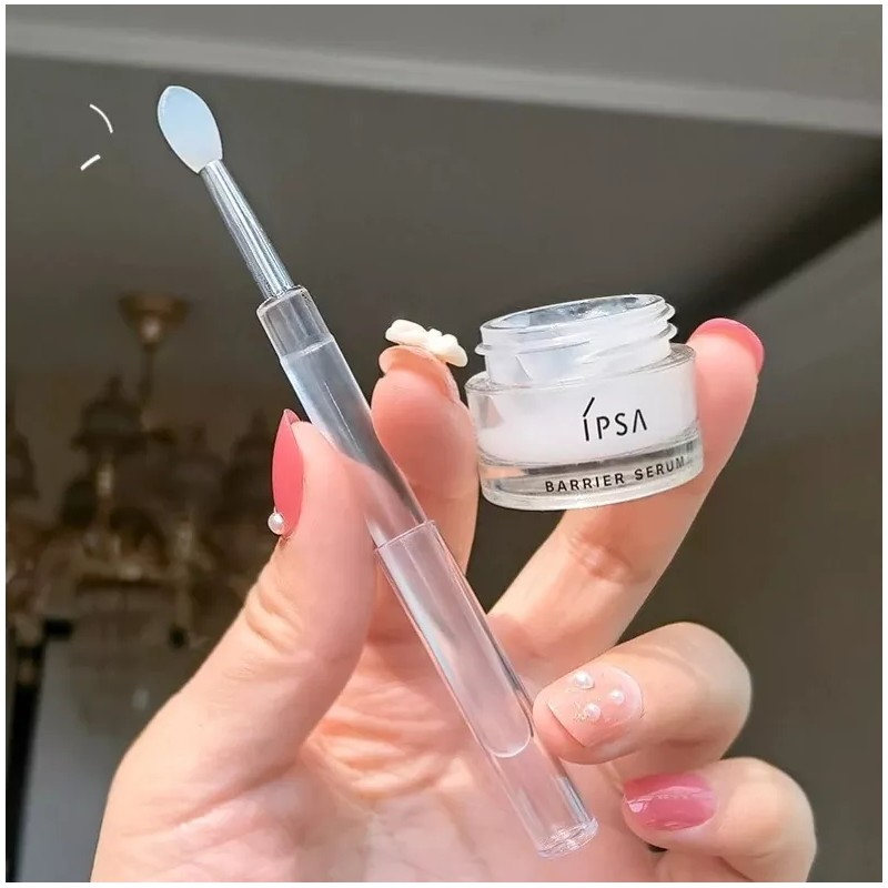GAB Belleza Brocha Silicón Con Tapa Maquillaje Pigmentos Portátil (3