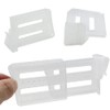 DUOHERESHUI Pack of 16 Plastic Drawer Separators, Fridge Drawer Dividers,