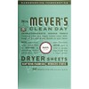 Mrs. Meyer's Clean Day Dryer Sheets, Fabric Softener, Reduces Static,