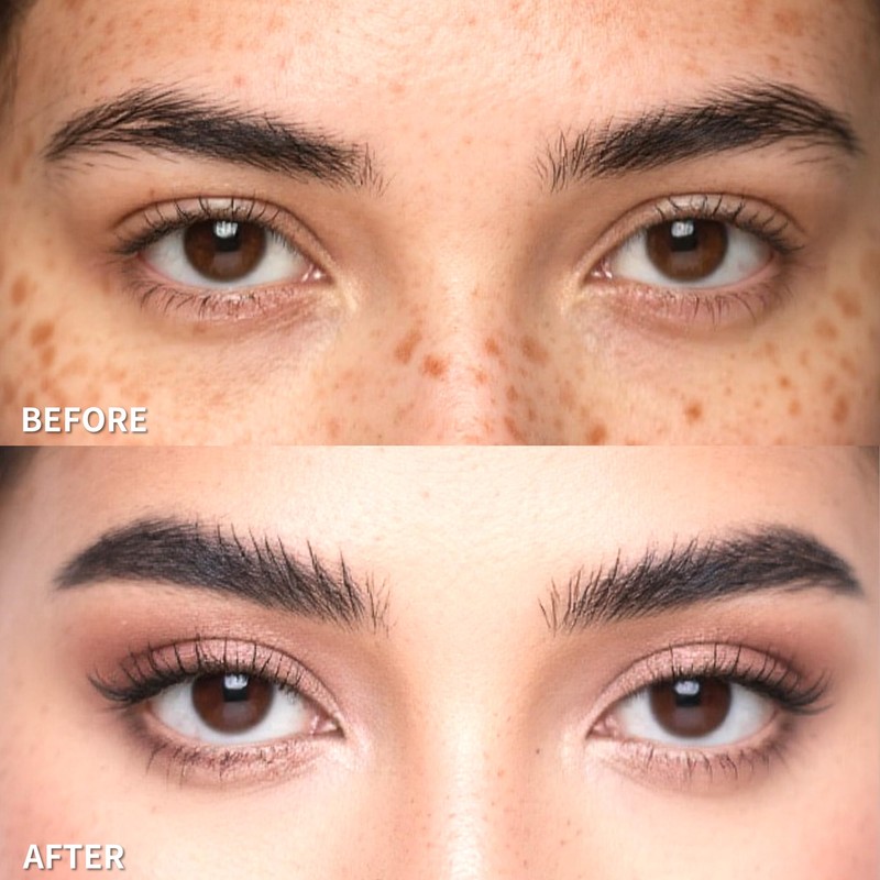Under Eye Concealer Full Coverage, Waterproof Makeup Concealer for Dark