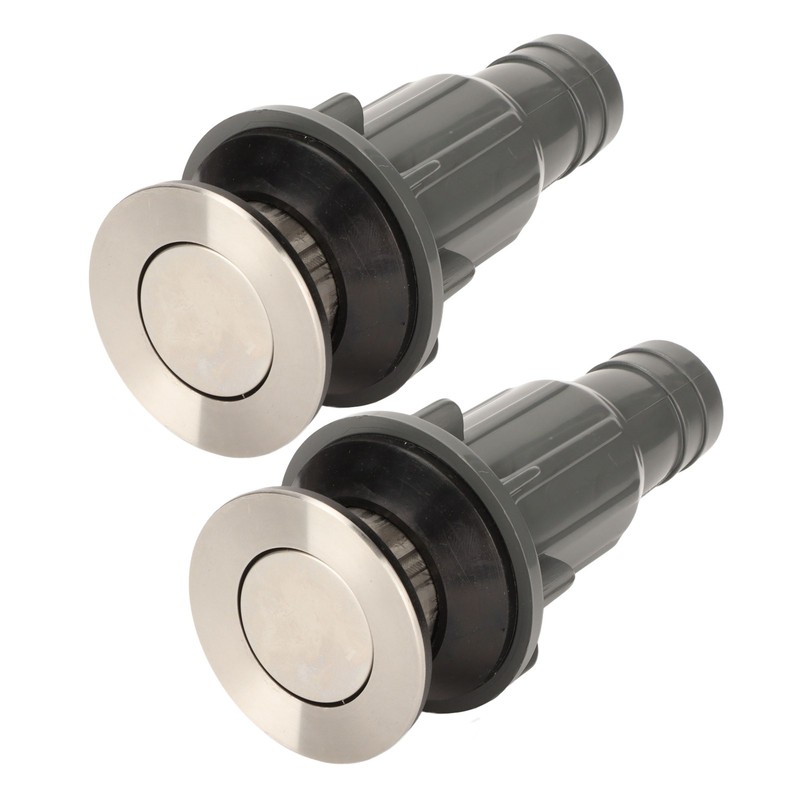 2 Pcs Bathroom Sink Stopper Stainless Steel Wash Basin Drain