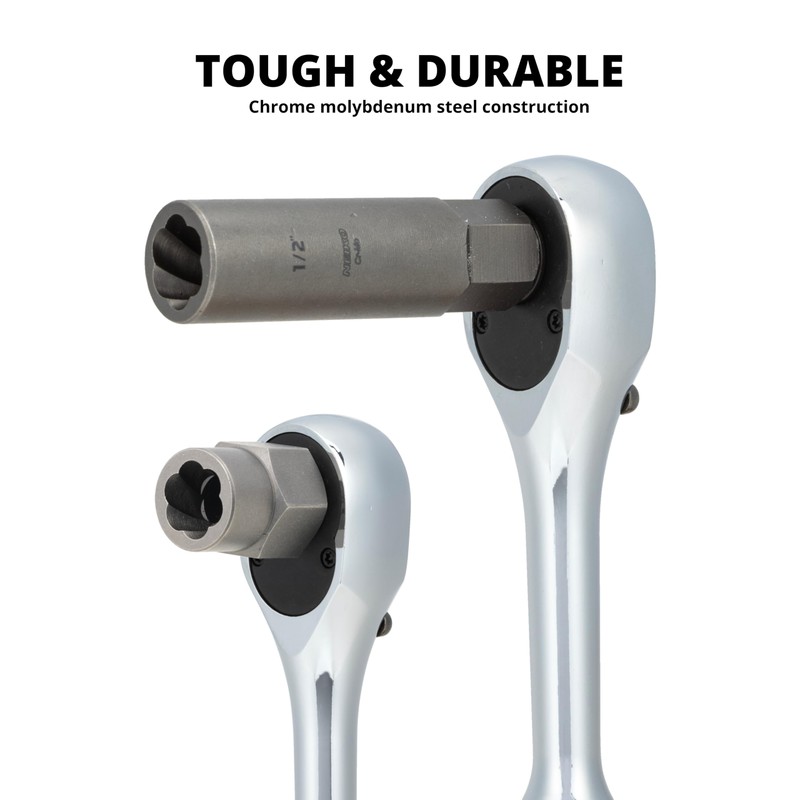 NEIKO 04207A Impact Nut & Bolt Extractor Set, 14 Piece