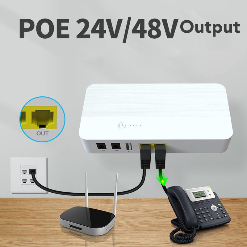 110‑240V Uninterruptible Power Supply Strong Compatibility Multi Protection Mini UPS