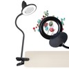 OttLite LED Lamp Clip On Magnifying Glass with Light –
