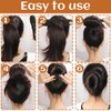 3 Stück Magischer Haarknoten, Dutt Maker, Duttkissen, Hair Bun Maker,